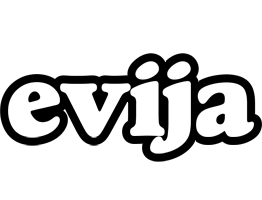 Evija panda logo