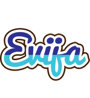 Evija raining logo