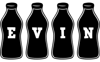 Evin bottle logo