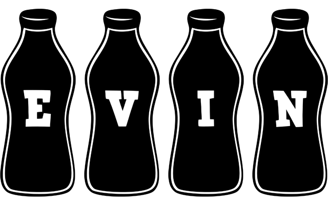 Evin bottle logo