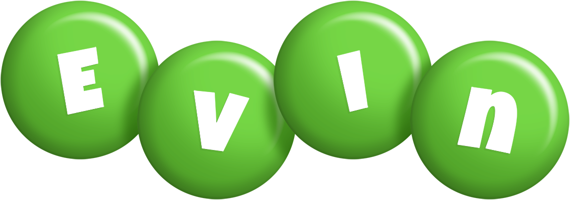 Evin candy-green logo