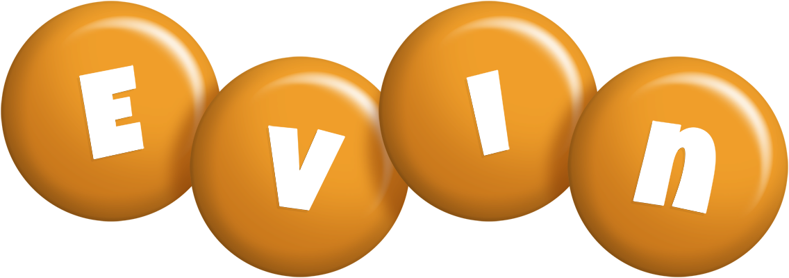 Evin candy-orange logo