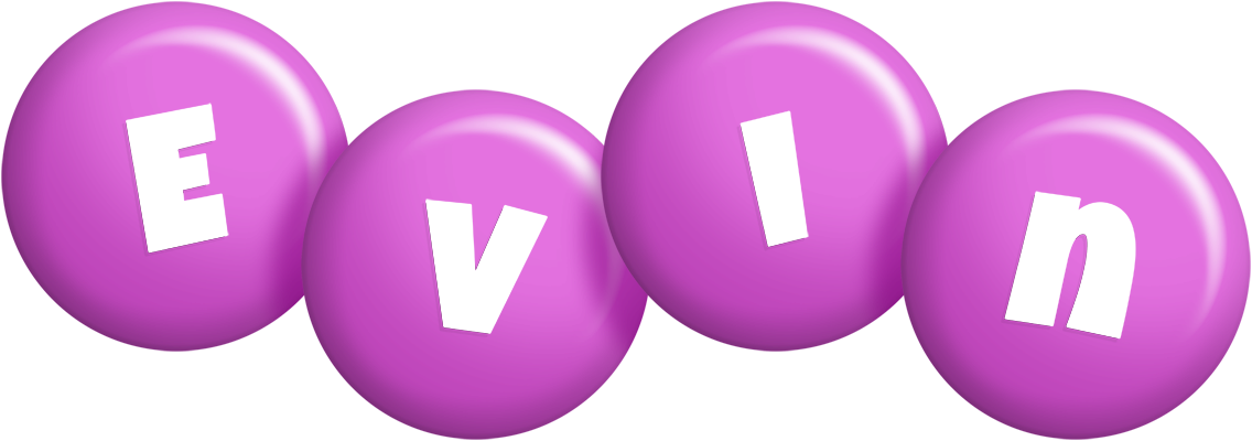 Evin candy-purple logo