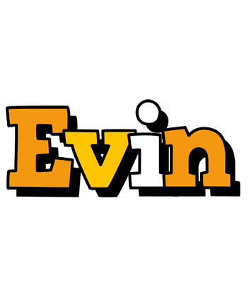 Evin cartoon logo