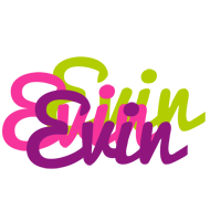 Evin flowers logo