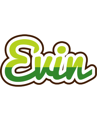 Evin golfing logo
