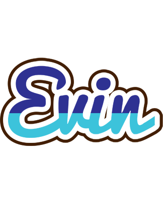 Evin raining logo