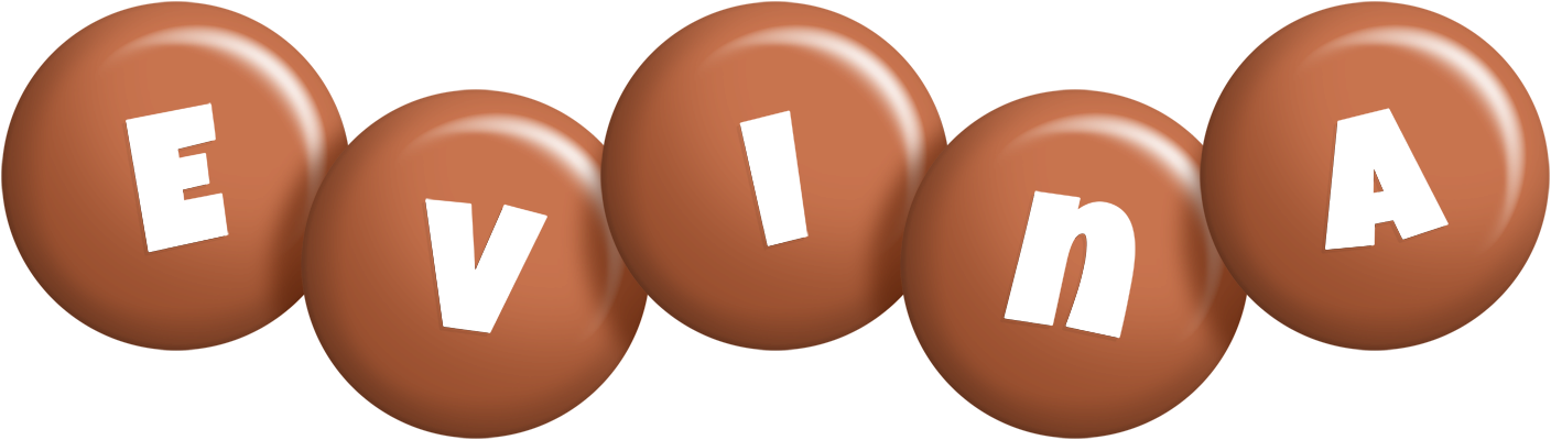 Evina candy-brown logo