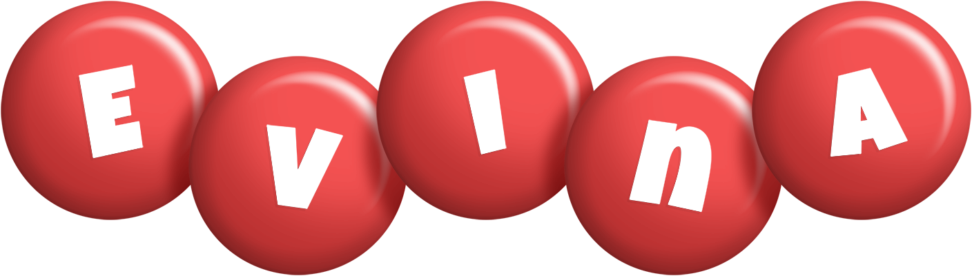 Evina candy-red logo