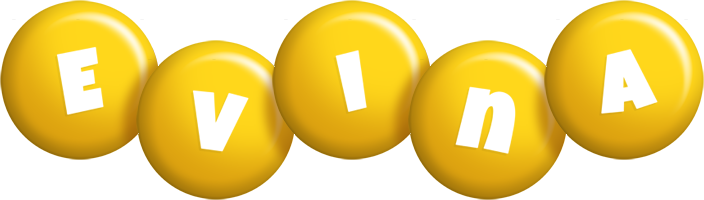 Evina candy-yellow logo