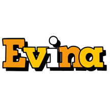 Evina cartoon logo