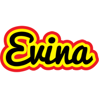 Evina flaming logo