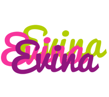 Evina flowers logo