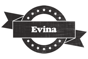 Evina grunge logo
