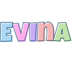 Evina pastel logo