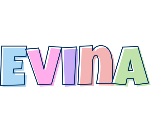 Evina pastel logo