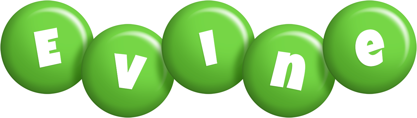 Evine candy-green logo