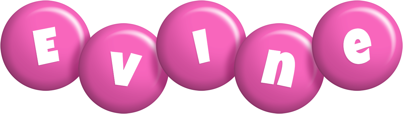 Evine candy-pink logo