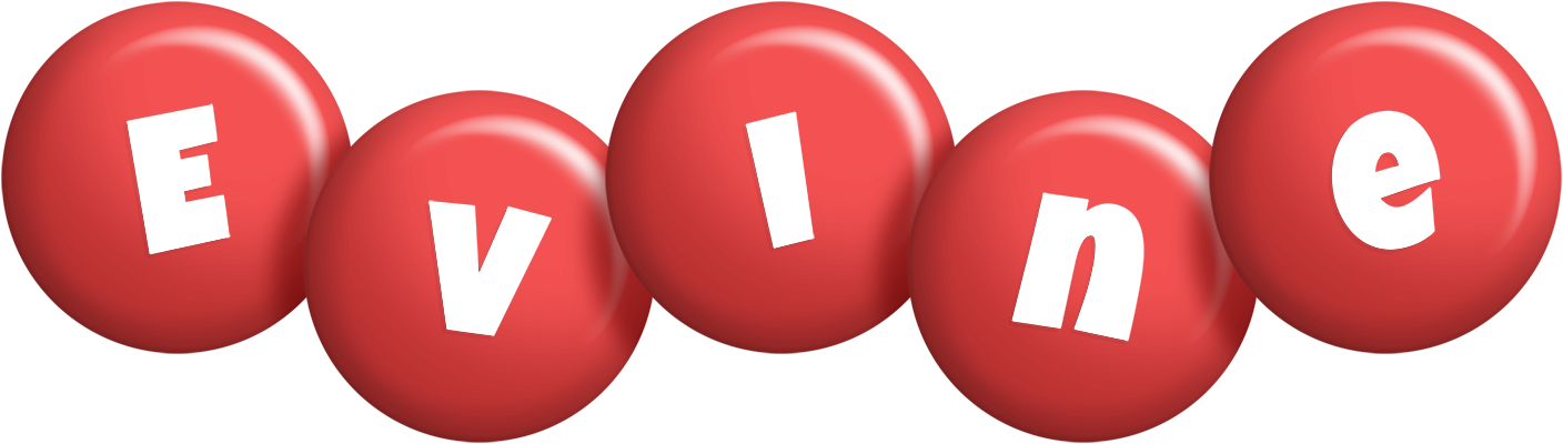 Evine candy-red logo