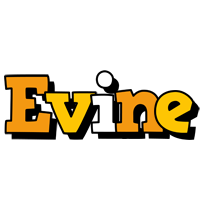 Evine cartoon logo