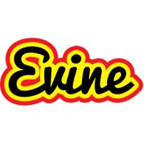 Evine flaming logo