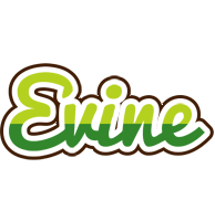 Evine golfing logo