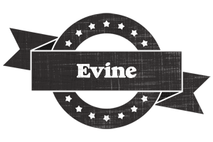 Evine grunge logo