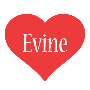 Evine love logo