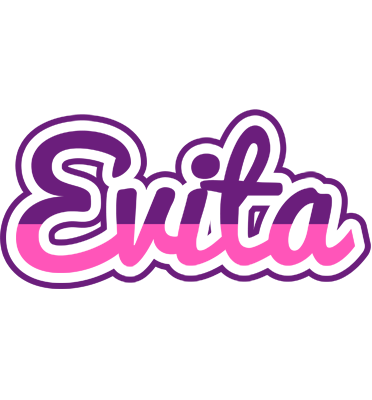 Evita cheerful logo