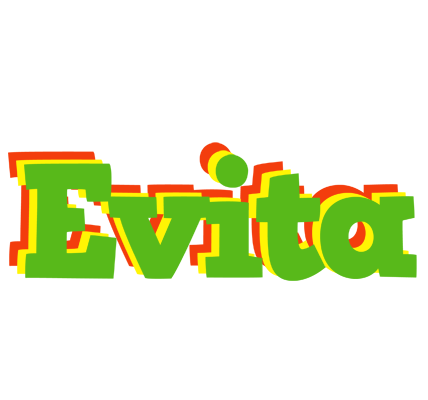 Evita crocodile logo