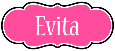 Evita invitation logo