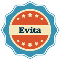 Evita labels logo