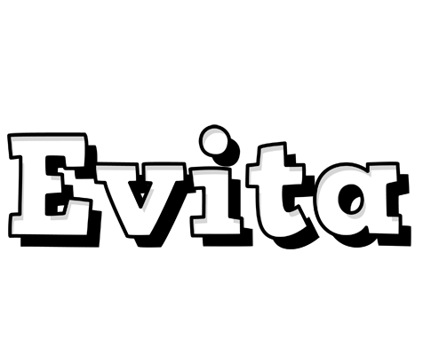 Evita snowing logo