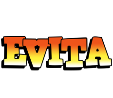 Evita sunset logo