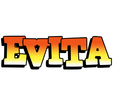 Evita sunset logo