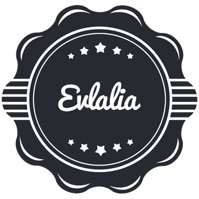 Evlalia badge logo