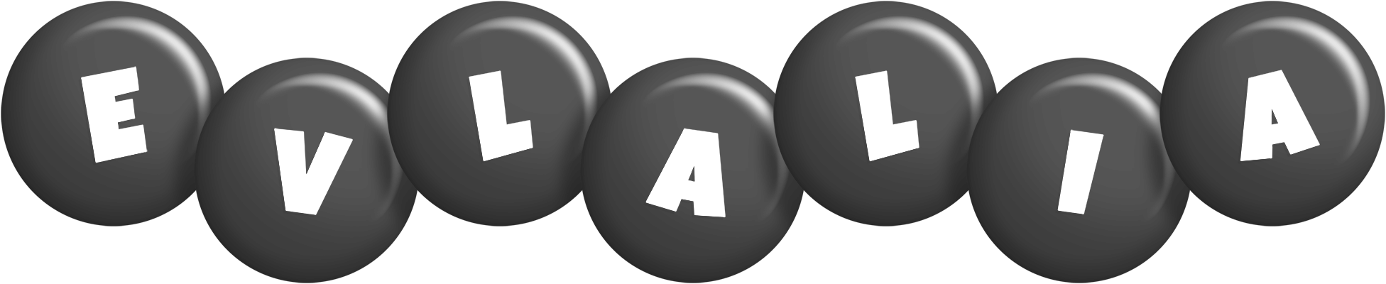 Evlalia candy-black logo