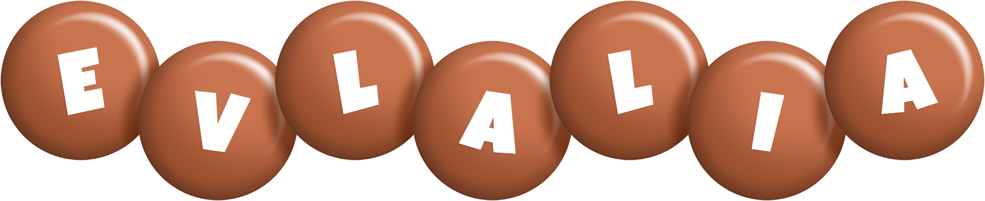 Evlalia candy-brown logo
