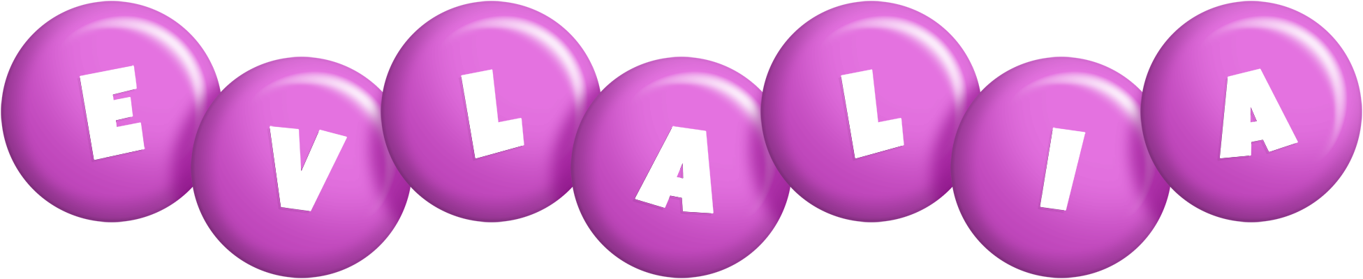 Evlalia candy-purple logo