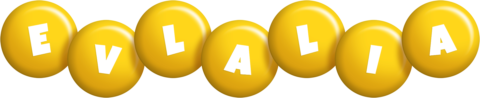 Evlalia candy-yellow logo