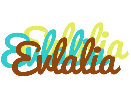 Evlalia cupcake logo