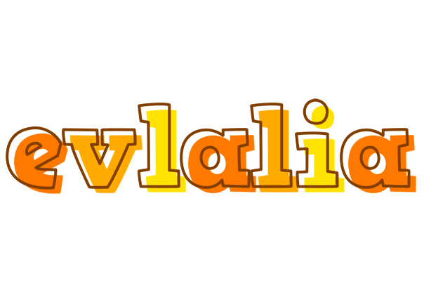 Evlalia desert logo