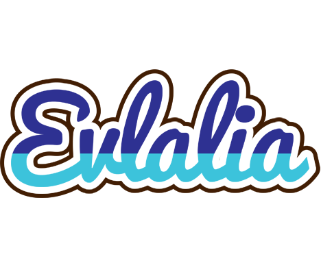 Evlalia raining logo