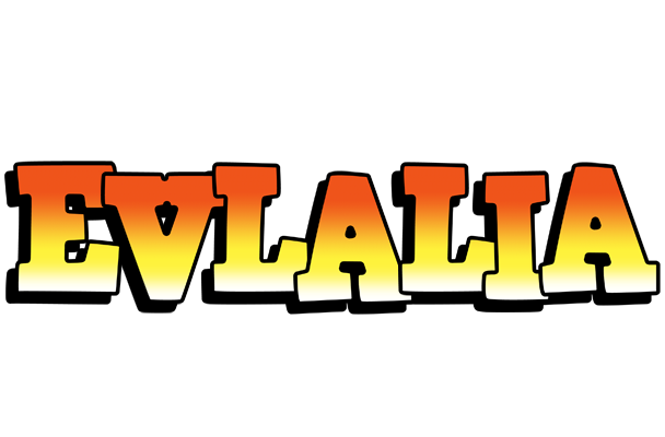 Evlalia sunset logo