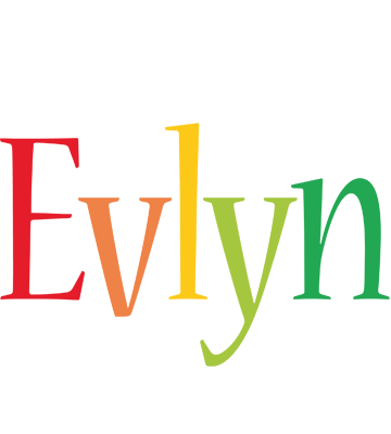 Evlyn birthday logo