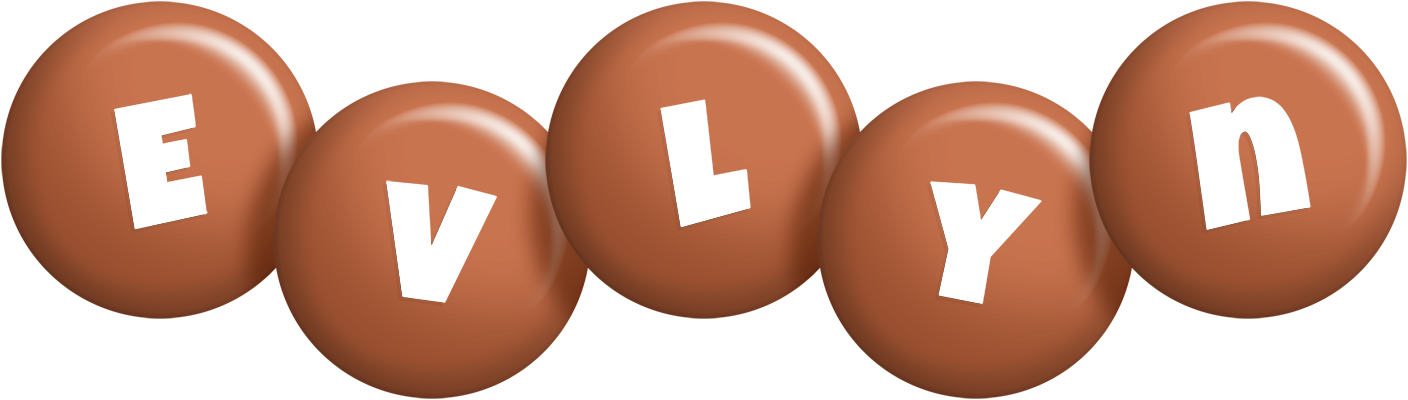 Evlyn candy-brown logo