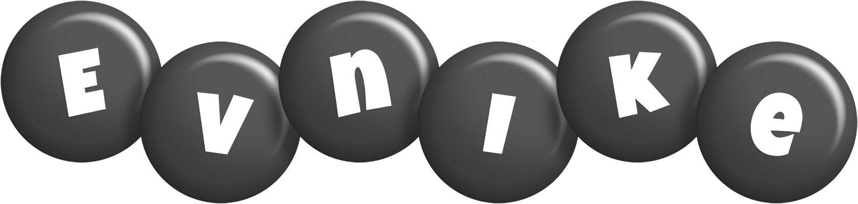 Evnike candy-black logo