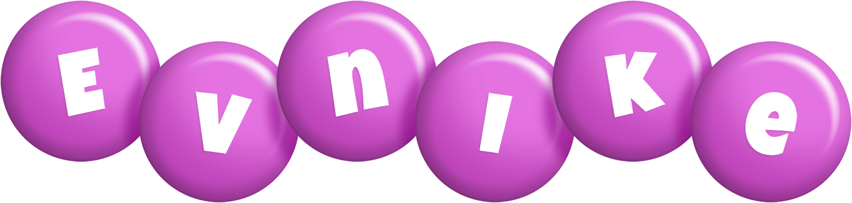Evnike candy-purple logo