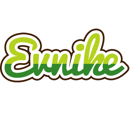 Evnike golfing logo