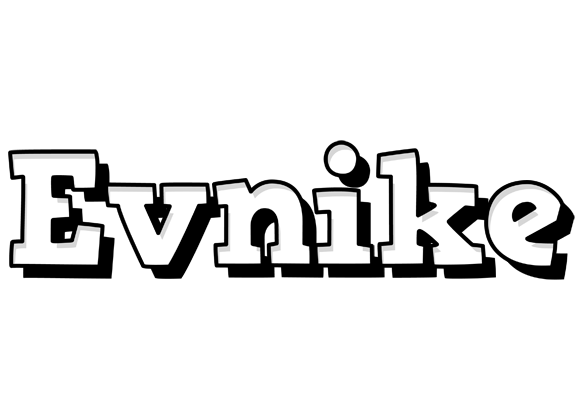 Evnike snowing logo